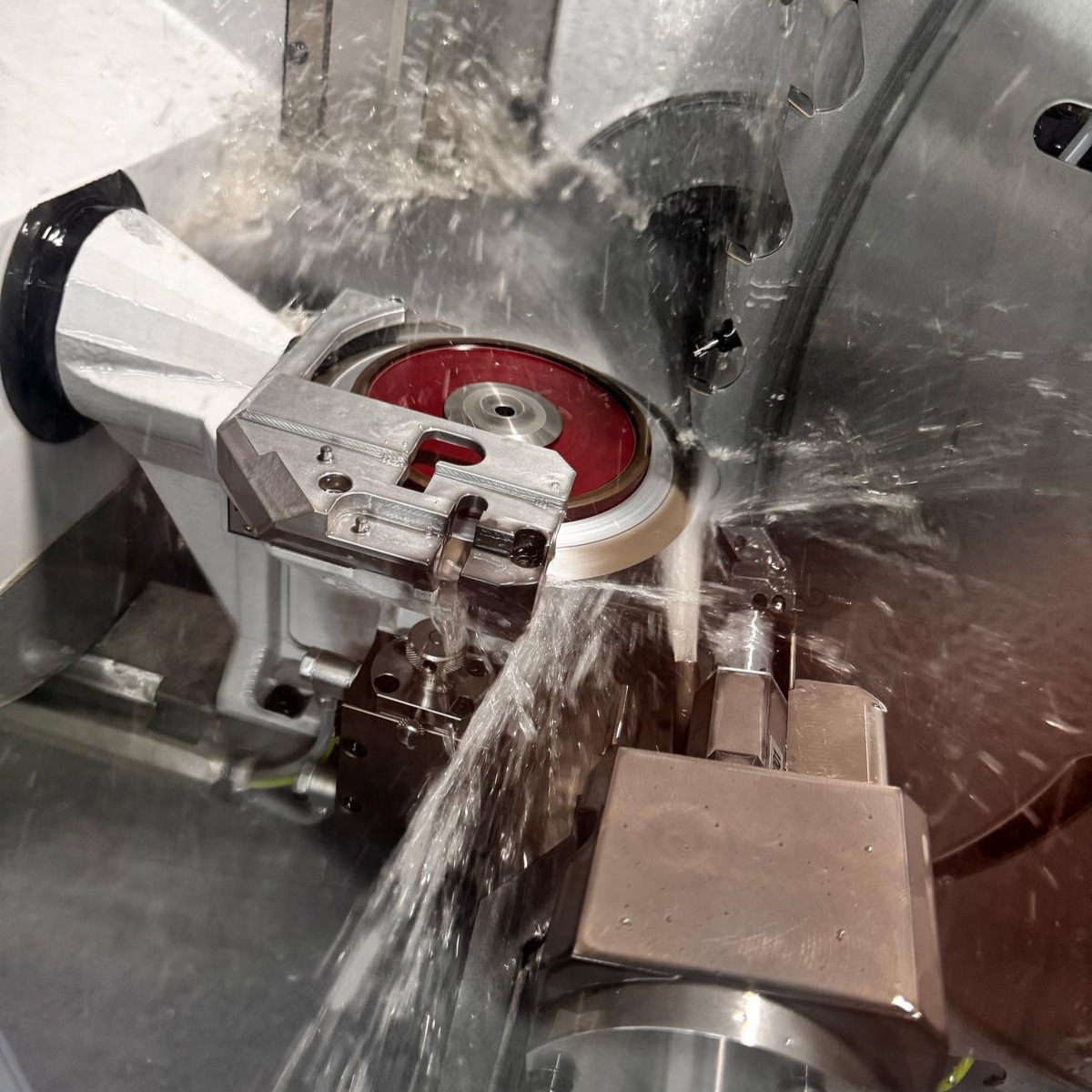 Brustschliff an einem Kreissägeblatt